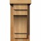 Ekena Millwork Mediterranean Rough Sawn Corbel w/Backplate, Western Red Cedar, 6"W x 8"D x 12"H COR06X08X12MED01RWR - alternate 3